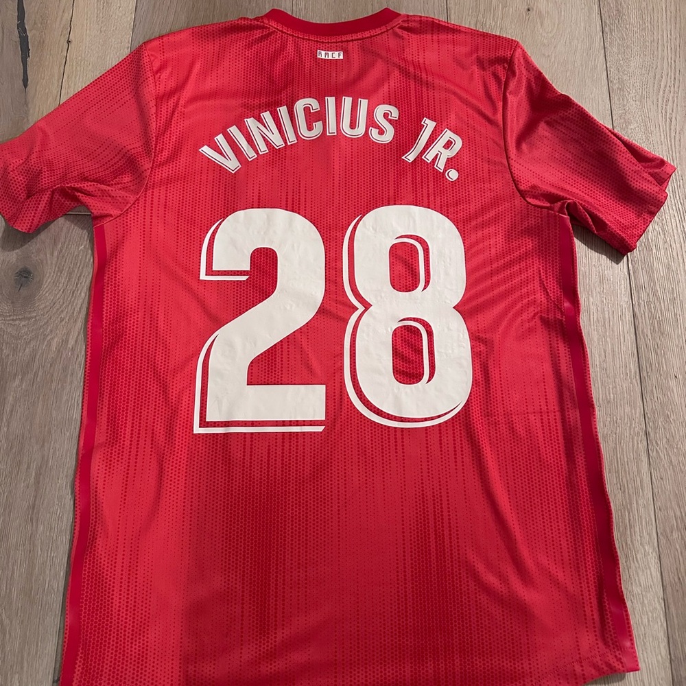 2018-2019 Real Madrid Third Kit Authentic Player Version Vinicius Jr Size Large